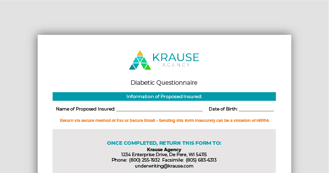 Diabetic Questionnaire