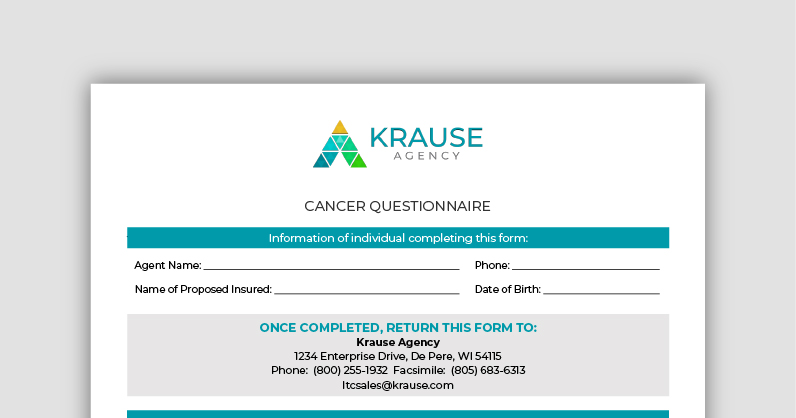 Cancer Questionnaire